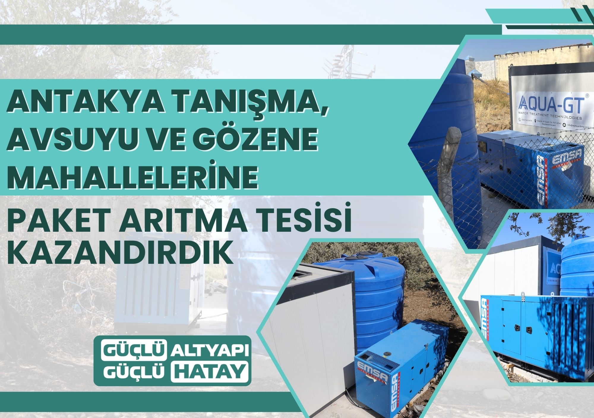 Tanışma, Avsuyu ve Gözene Mahallelerine Sağlıklı Su İçin Yeni Yatırım